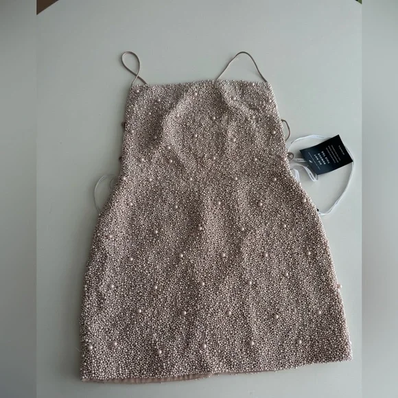 Retrofete mini pearl dress with tags SMALL - Picture 6 of 6